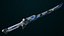 Sci-Fi Sword 10 Blue  All PBR Unity UE Textures