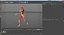Female Muscular System Anatomy Rigged per Cinema 4D