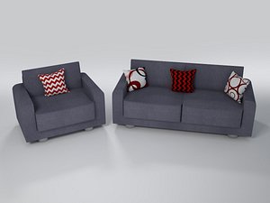 3d chair sofa model