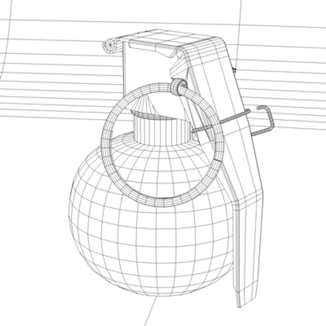 3ds M67 Frag Grenade