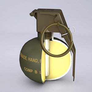 3ds m67 frag grenade