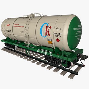 3D railway tank