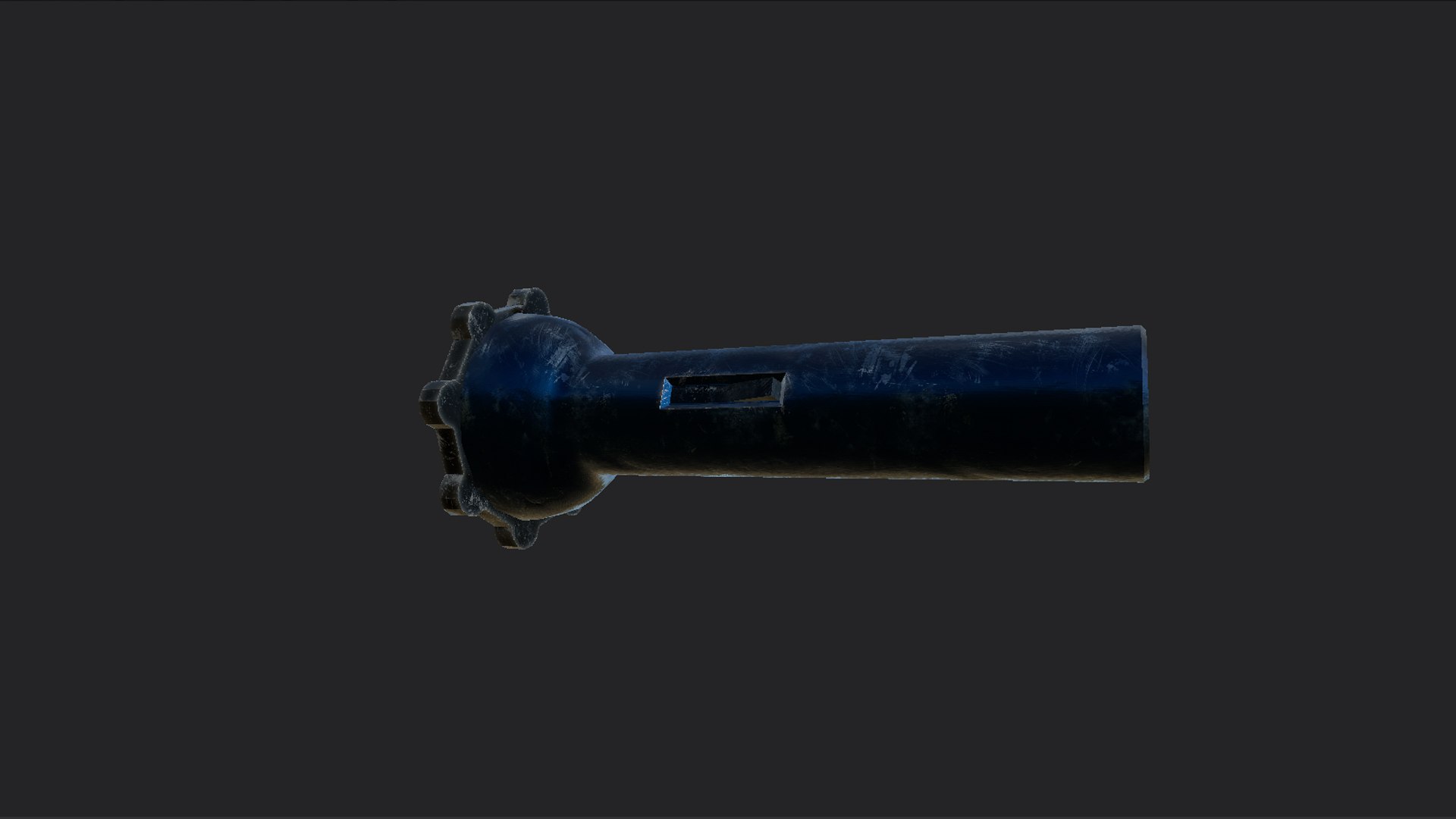 3D Model Damaged Flashlight - TurboSquid 1508506