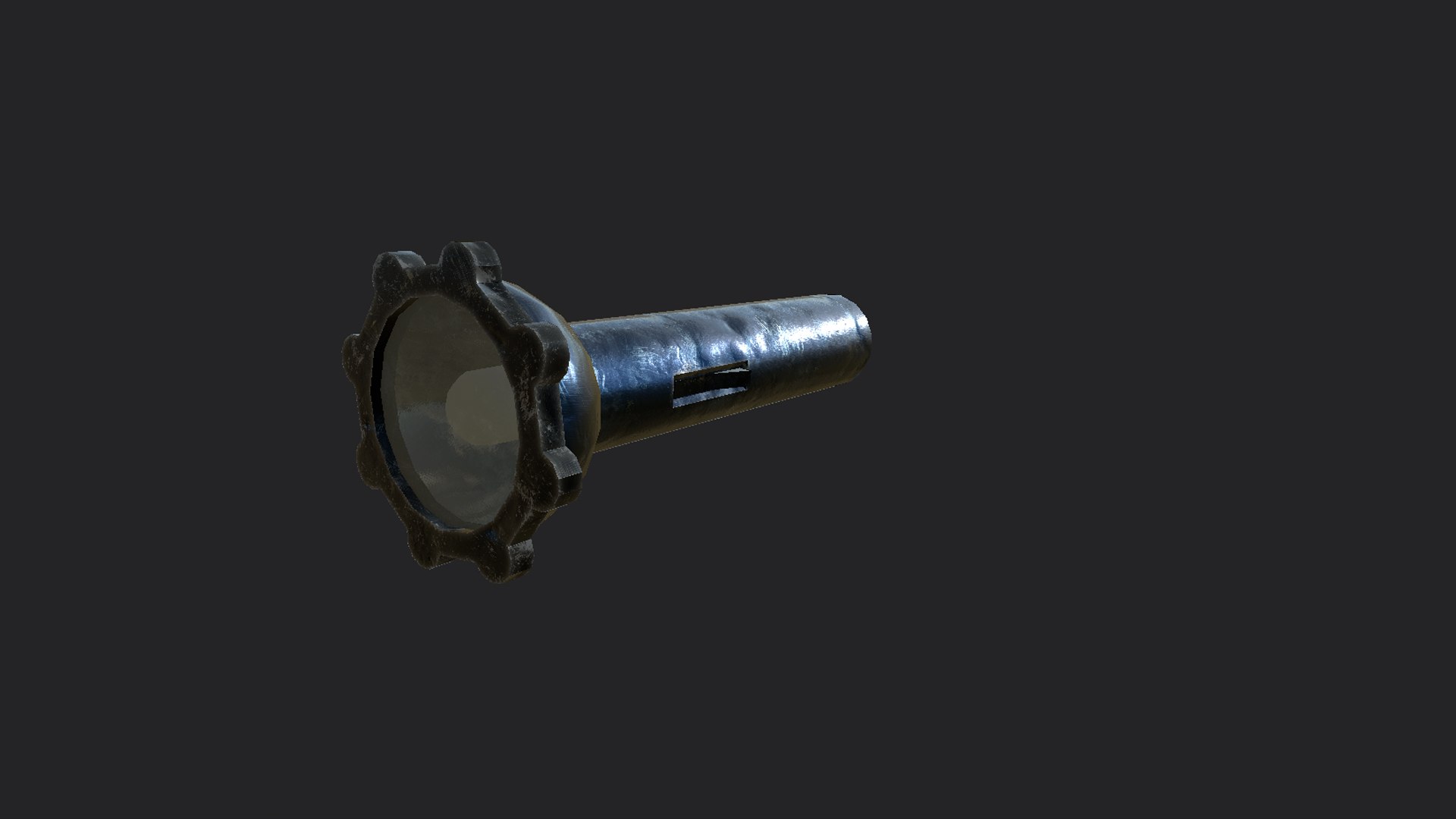 3D Model Damaged Flashlight - TurboSquid 1508506