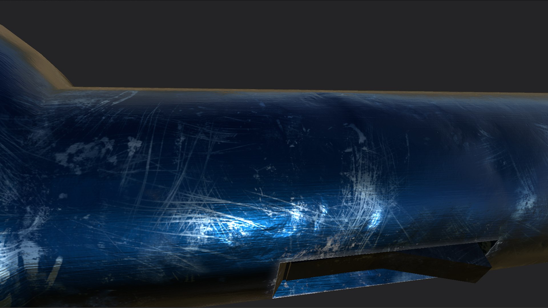 3D Model Damaged Flashlight - TurboSquid 1508506