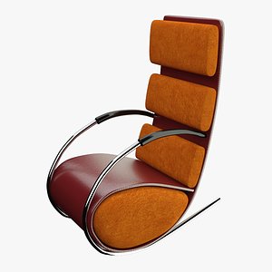 3D resolution leather chair