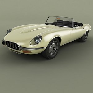 3d model e-type series 2 v12