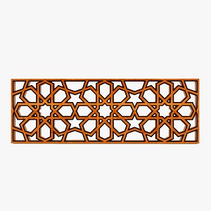 Islamic Geometric decor  panelling