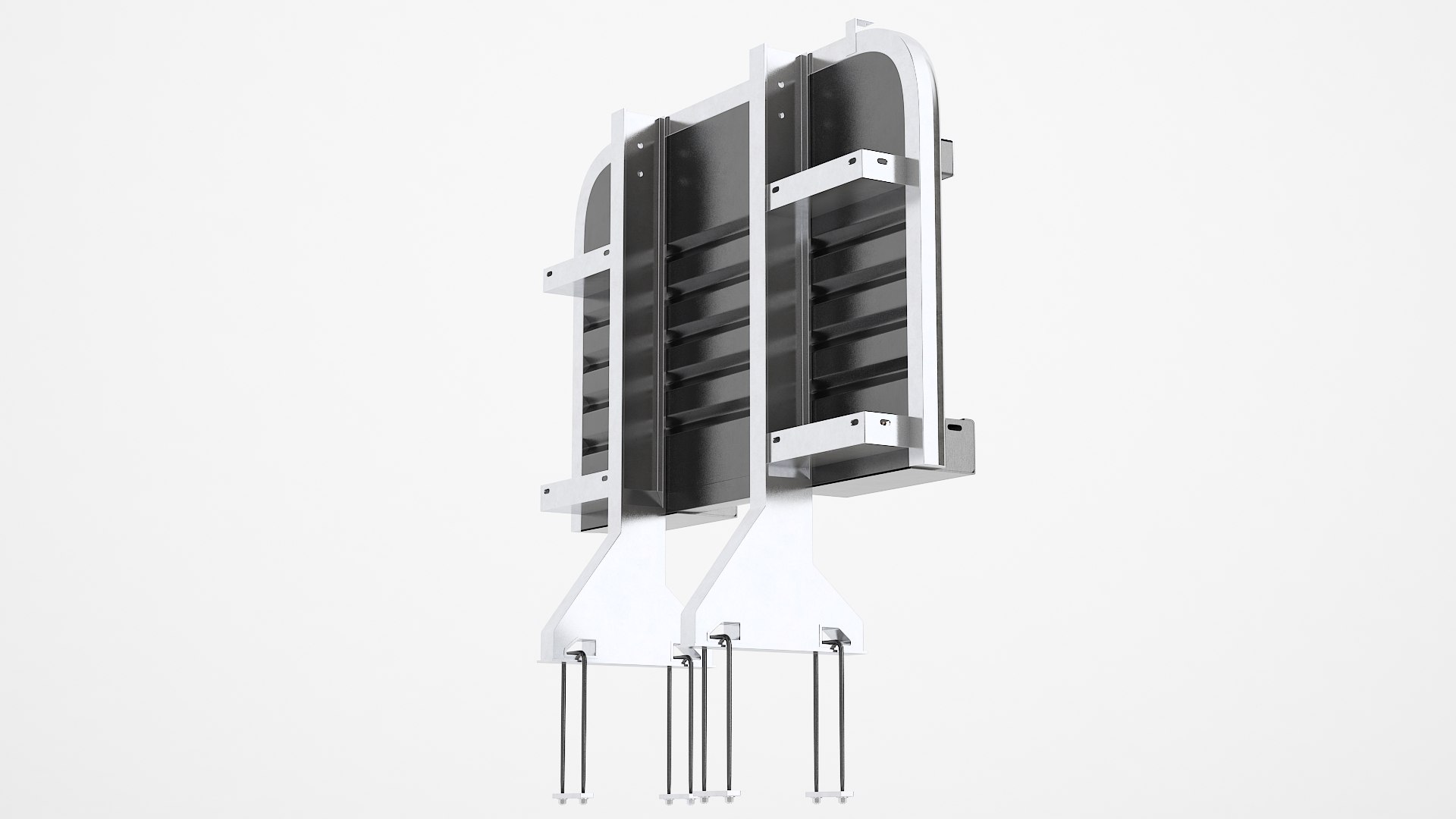Headache Rack For Semi Truck 01 3D Model - TurboSquid 2185274