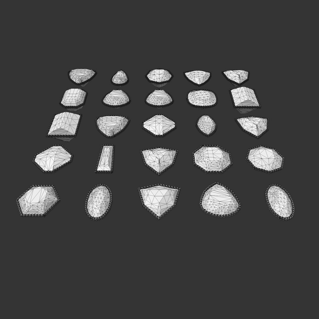 3D model Diamonds models TurboSquid 2104726