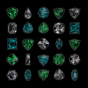 3D model Diamonds models