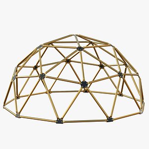 Geodesic Dome V2 Gold For Black Hubs