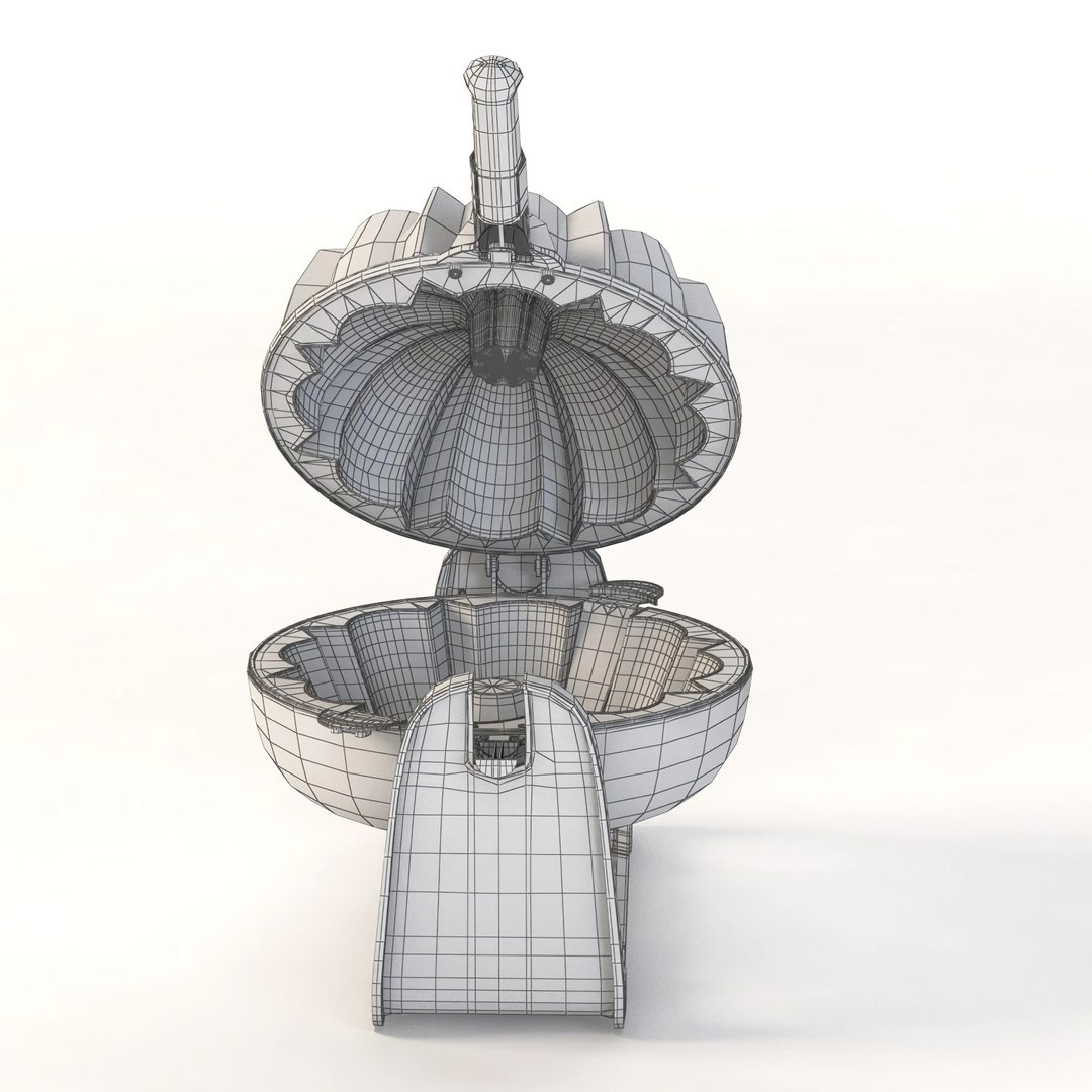 Elite Cuisine ECM 2919 MaxiMatic Flip Bundt Cake Maker 3D TurboSquid
