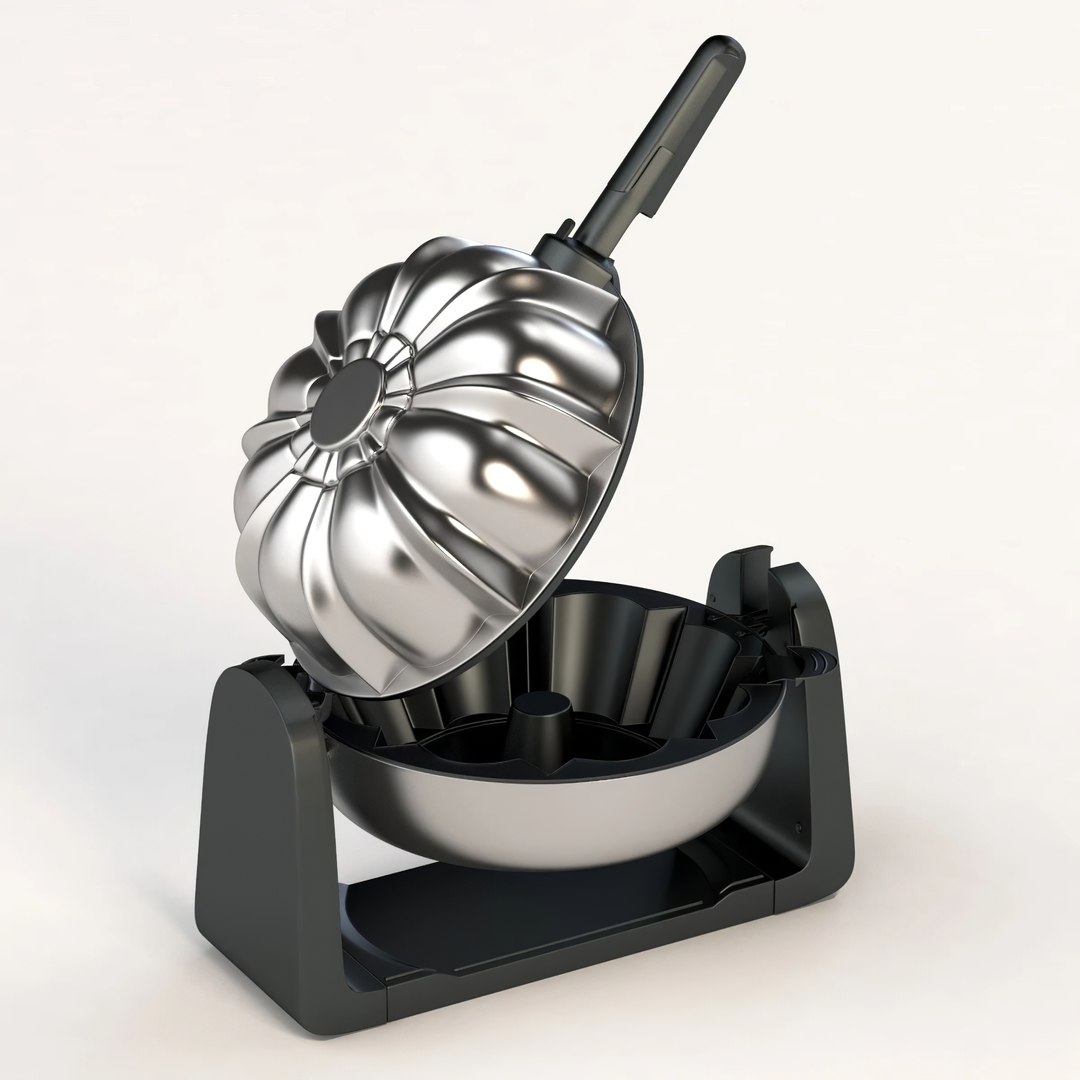 Elite Cuisine ECM 2919 MaxiMatic Flip Bundt Cake Maker 3D TurboSquid