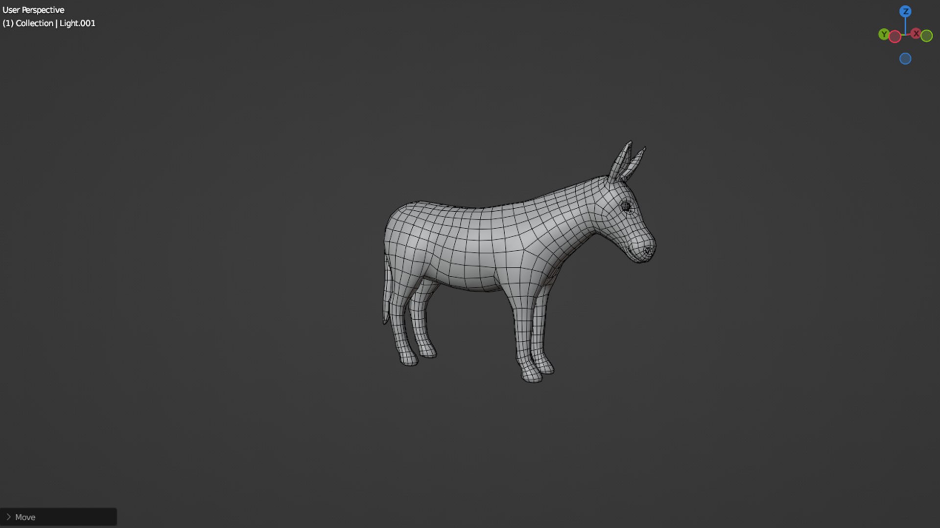 Donkey 3D Model - TurboSquid 2221208