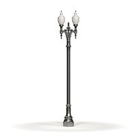 Historic US Oakland Iron Street Light