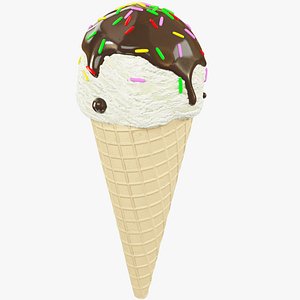 ice cream cone model