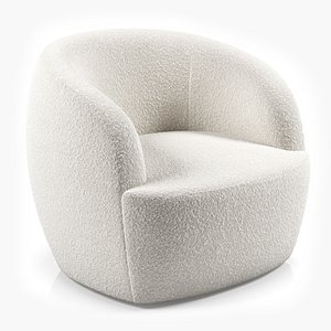 gwyneth ivory boucle chair model