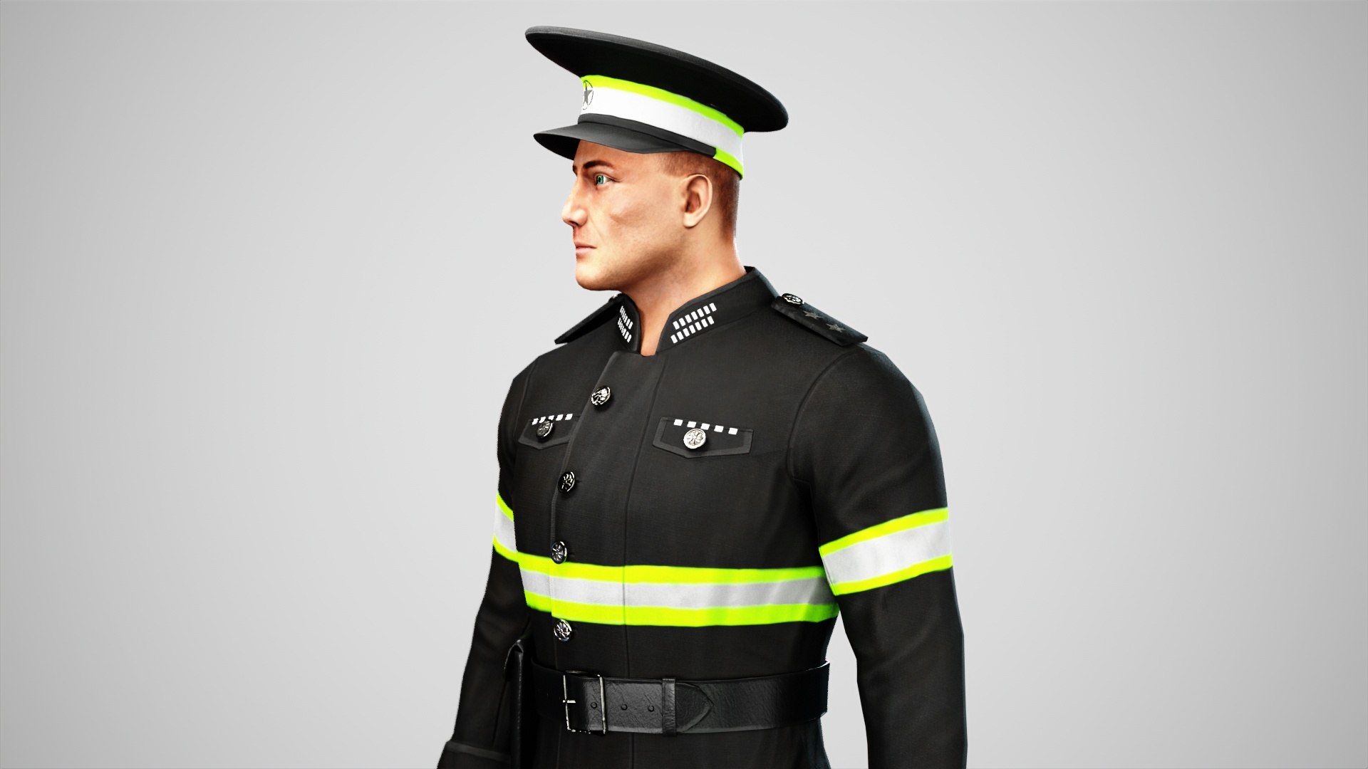 3D Model Policeman - TurboSquid 2264546