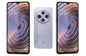 3D model Xiaomi Redmi A4 5G Sparkle Purple Low Poly