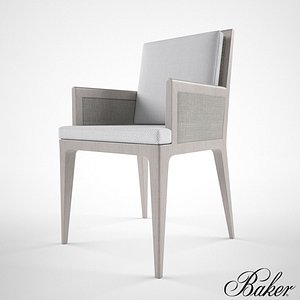 Baker Carmel Cane dining chair