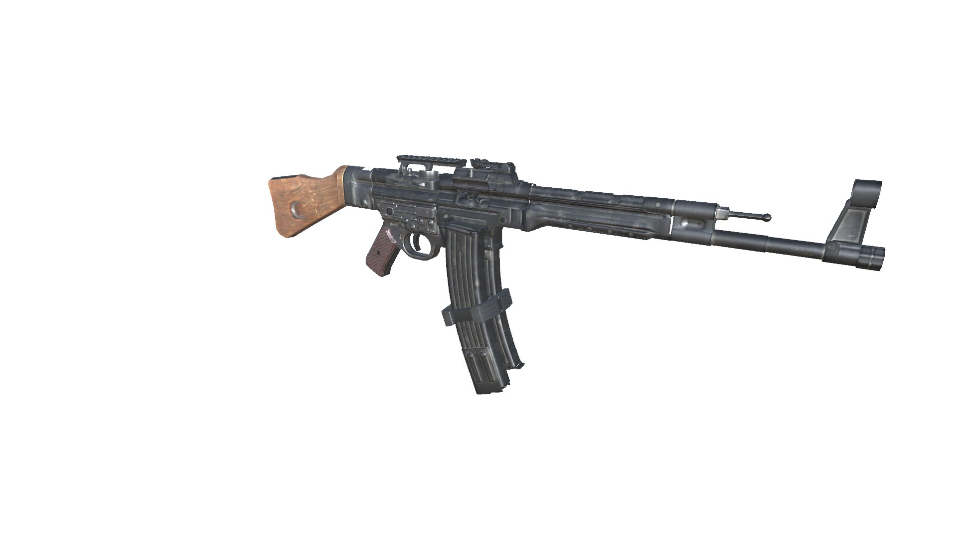 28-AssaultRifleSTG44-gun Model 3d Game Ready Model Low-poly 3D Model 3D ...