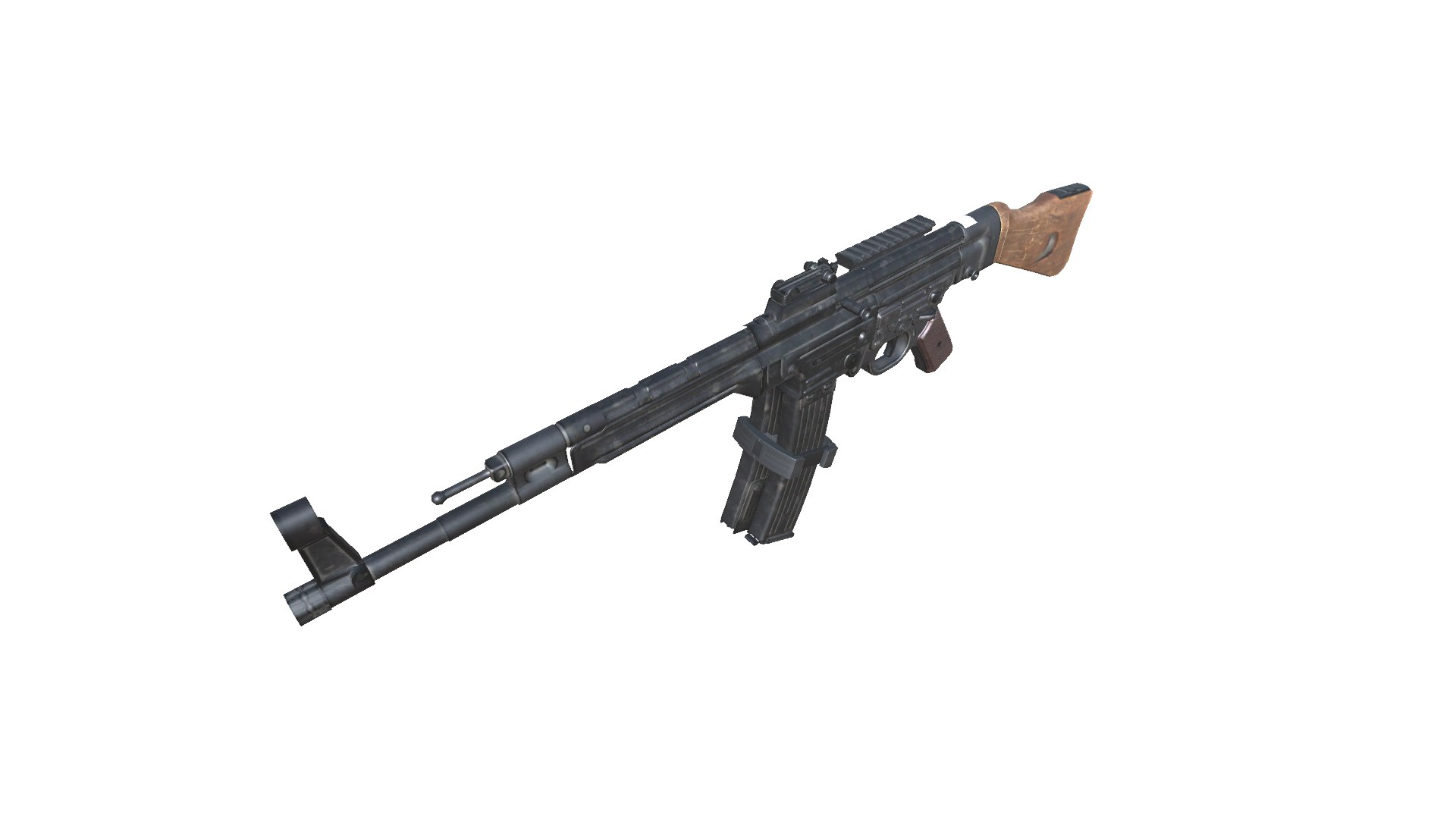 28-AssaultRifleSTG44-gun Model 3d Game Ready Model Low-poly 3D Model 3D ...