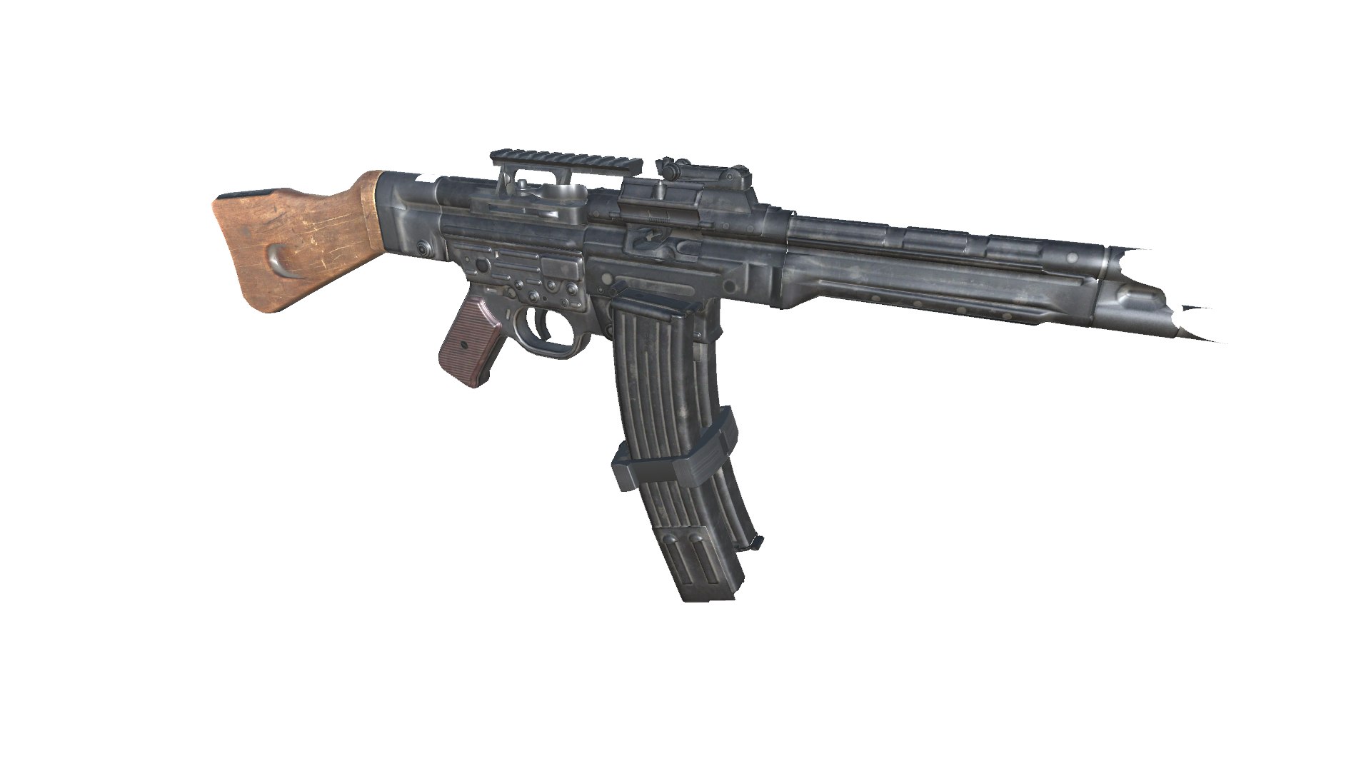 28-AssaultRifleSTG44-gun Model 3d Game Ready Model Low-poly 3D Model 3D ...