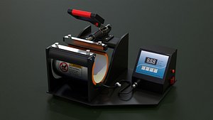 Mug Heat Press 3D model