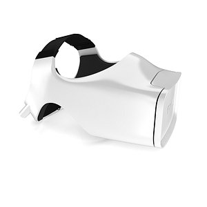 headset fove vr 3d model
