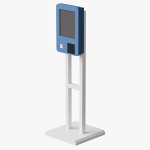 3D model InfoPoint Kiosk