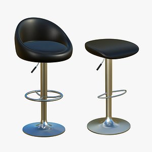 Stool Chair V193 3D model
