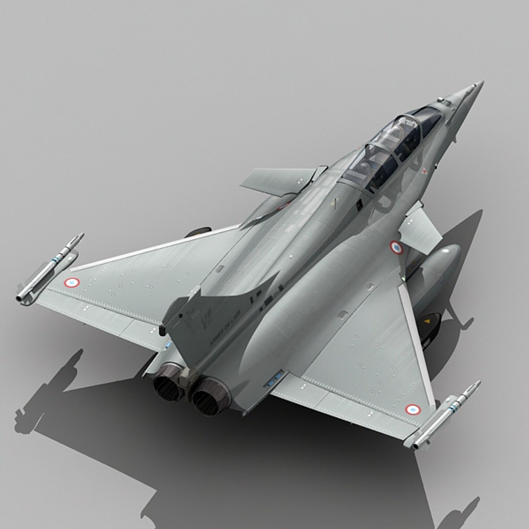 3dsmax dassault rafale fighter cockpit