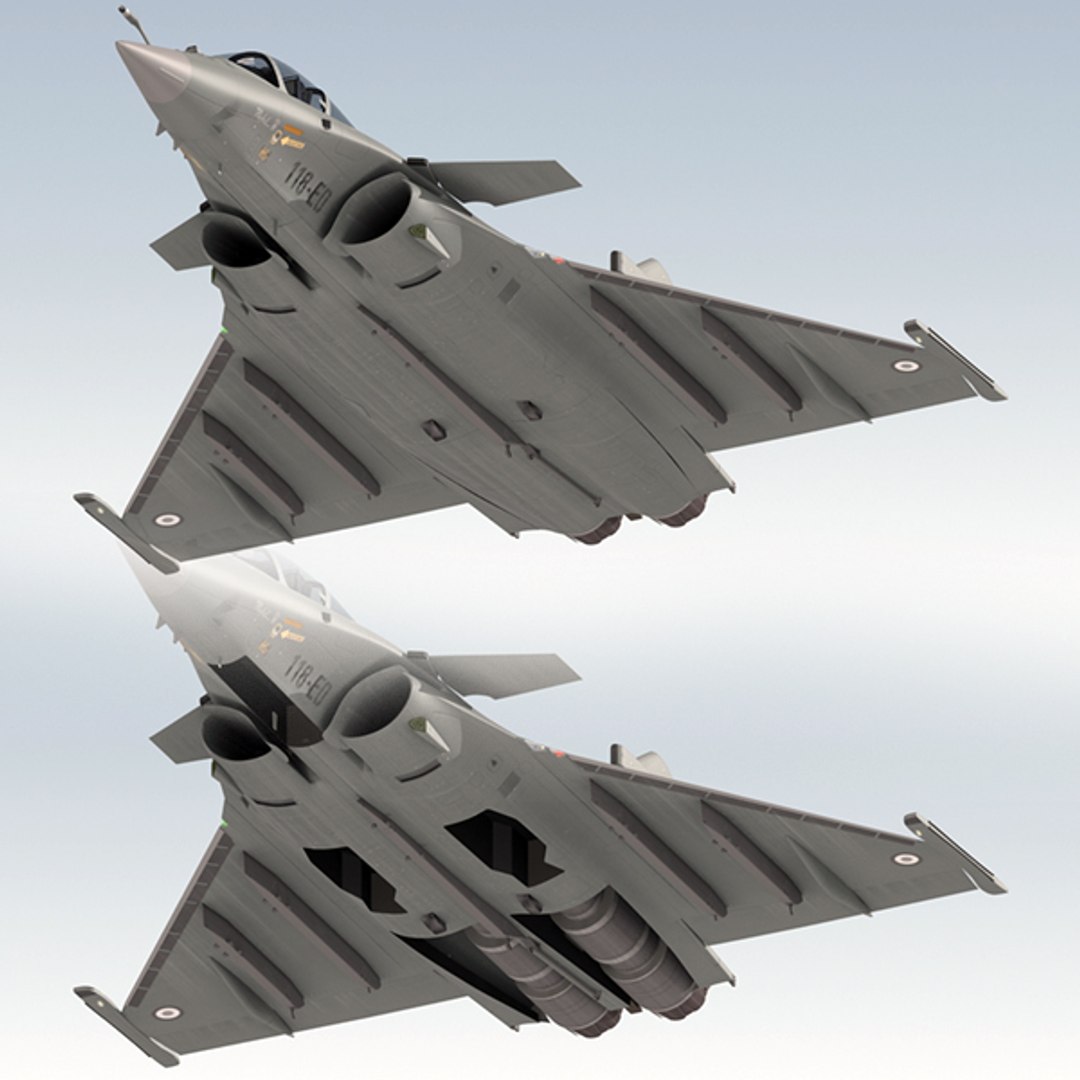 3dsmax dassault rafale fighter cockpit