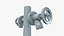 3D model Fire Hydrant Valve Riser