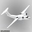 Antonov 74-200 Generic white