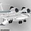 Antonov 74-200 Generic white