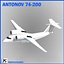 Antonov 74-200 Generic white