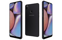 Samsung Galaxy A10s Black Low Poly