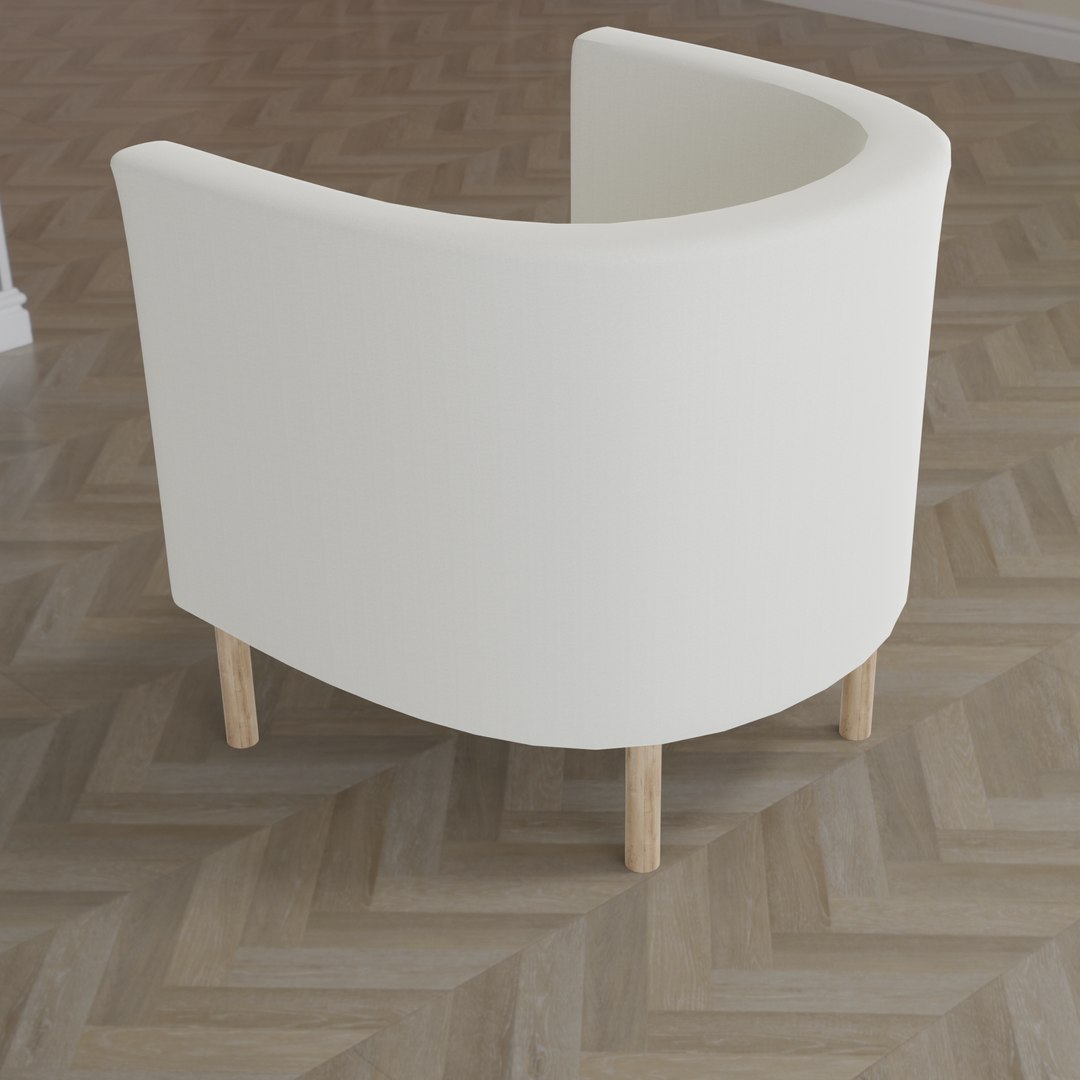 Armchair IKEA SOLSTA OLARP 3D Model TurboSquid 2109259