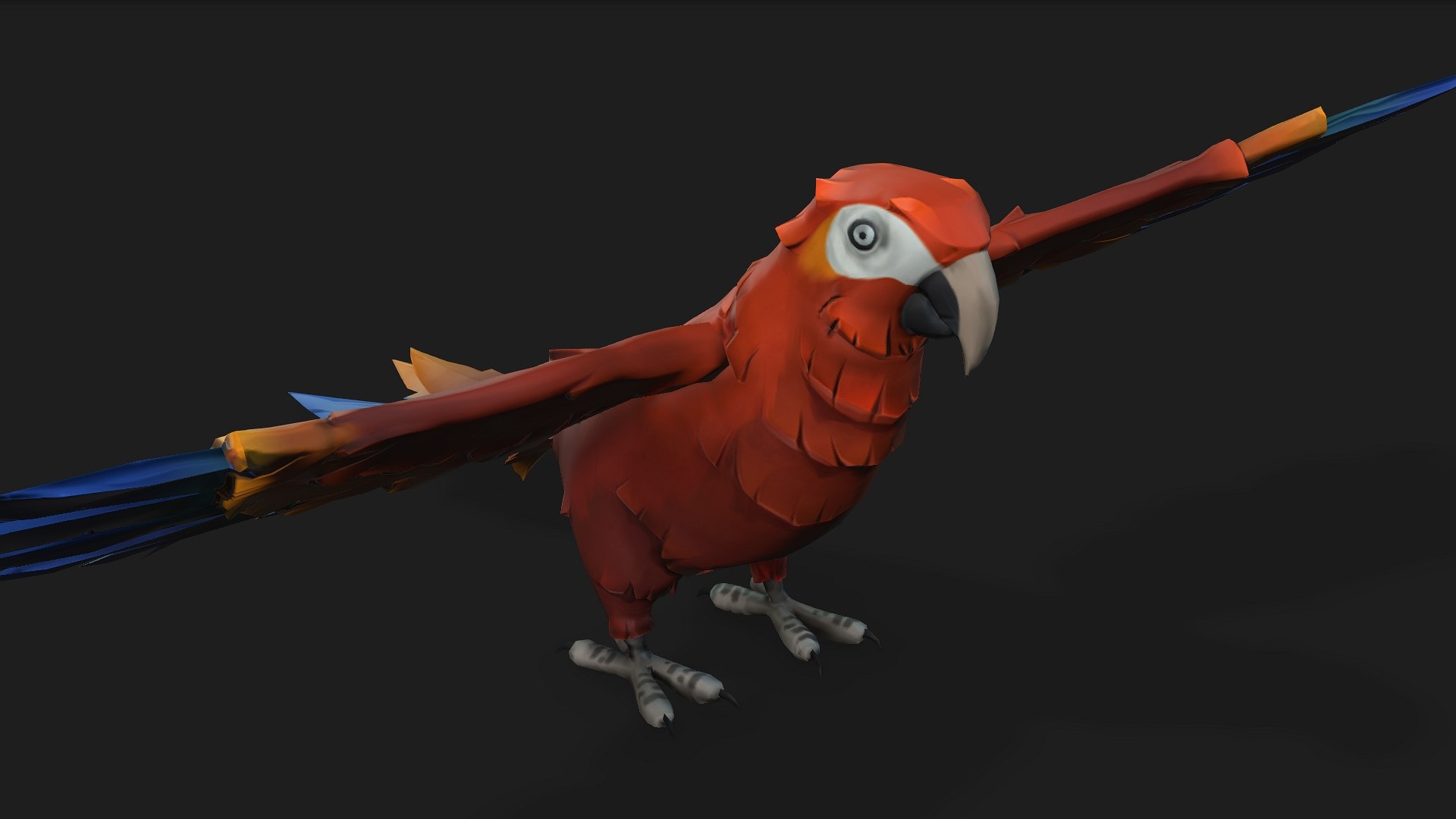 parrot-3d-model-download-for-your-animation-and-games-model