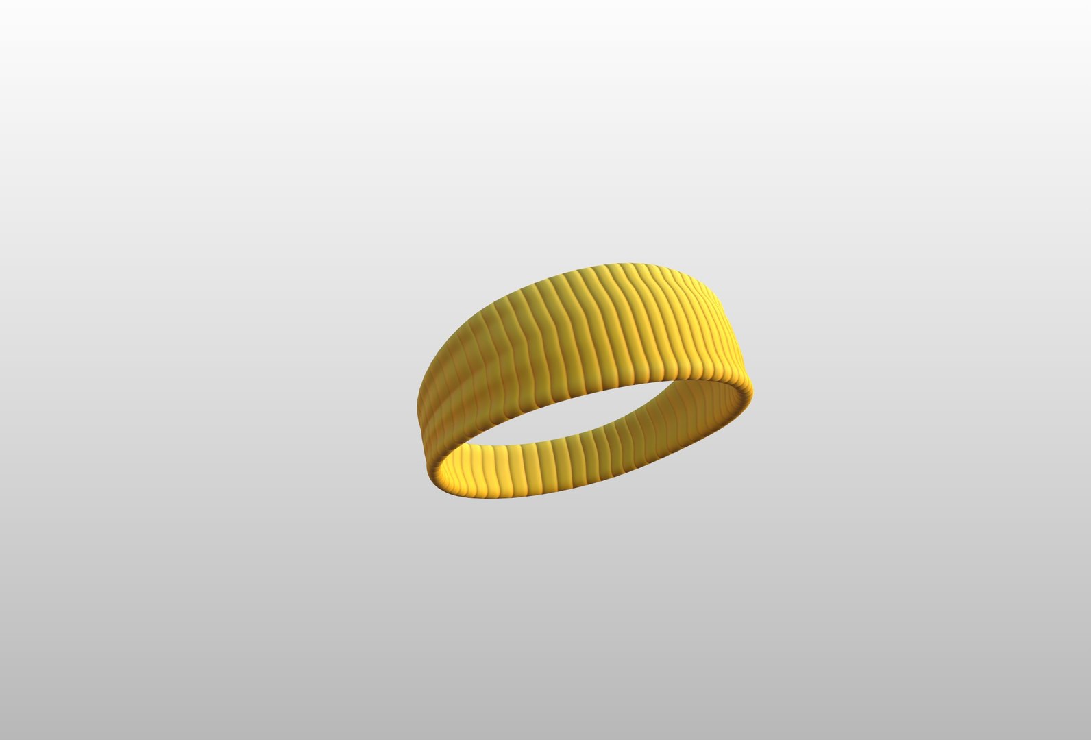 3D Headband028 Yellow Headband model TurboSquid 2171129