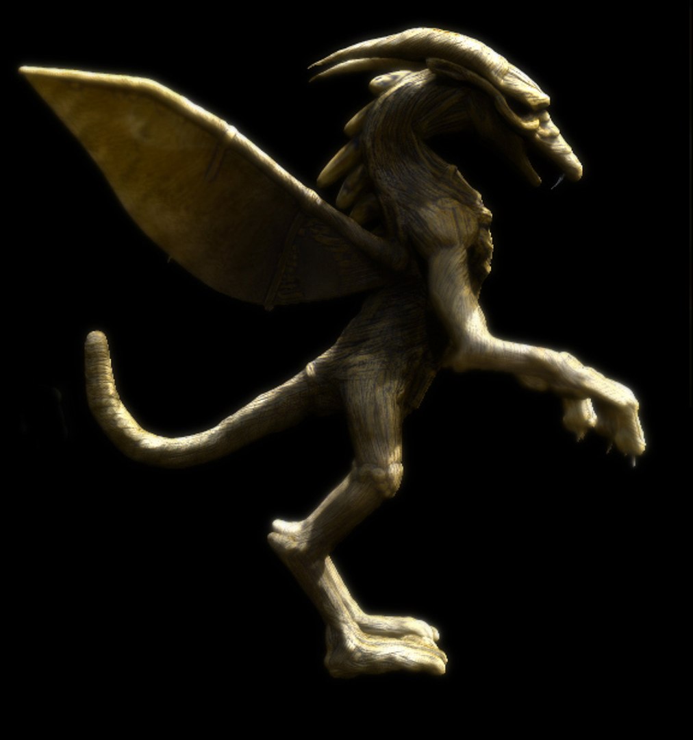 Model Dragon Character