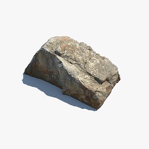 3d model scan rock