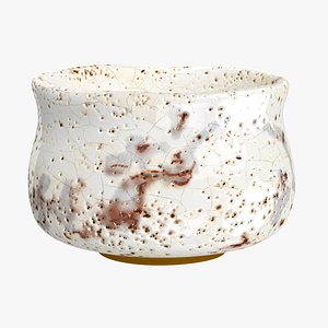 3D Handmade Ceramic Tea Bowl