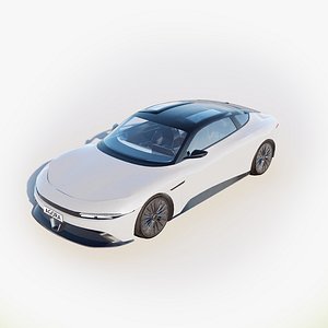 3D High-Quality Car - Delorean 2024 model