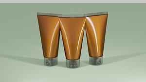 cosmetic tube 3D model
