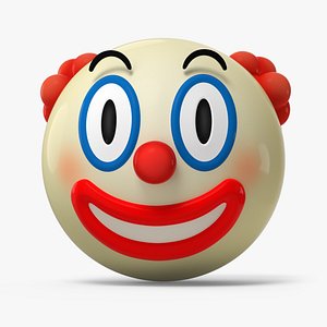 Emoji Clown Face