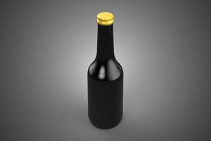 GLASS BOTTLE SOYBEAN SOY SAUCE LIQUID OIL INGREDIENT CONDIMENT