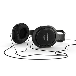 3D panasonic headphones model